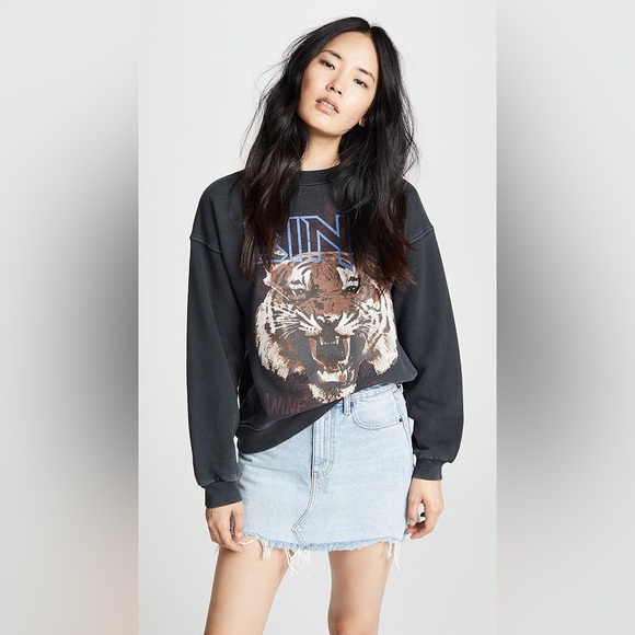 Anine Bing Tiger Sweatshirt - Picture 3 of 13